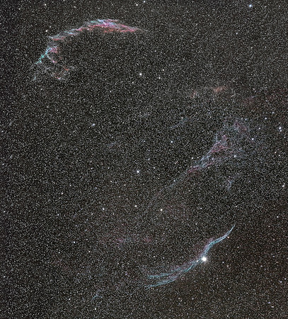 Veil Nebula from Elan Valley