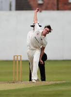 Macclesfield bowler Tom Key