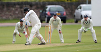 Forward defensive shot from Tom Leese of Bollington