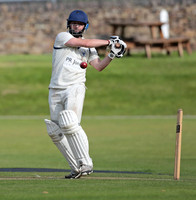 John Birchall of Macclesfield hits a 4