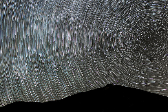 Mt  Teide Startrails