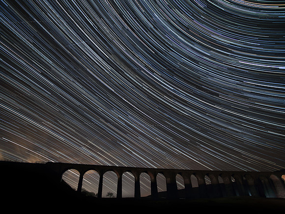 Ribblehead Viaduct Startrails